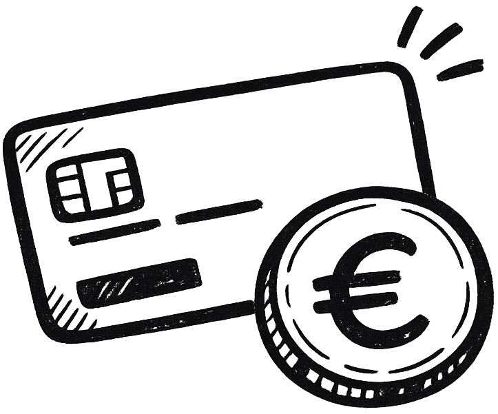 Kontaktlos bezahlen, Karte willkommen.